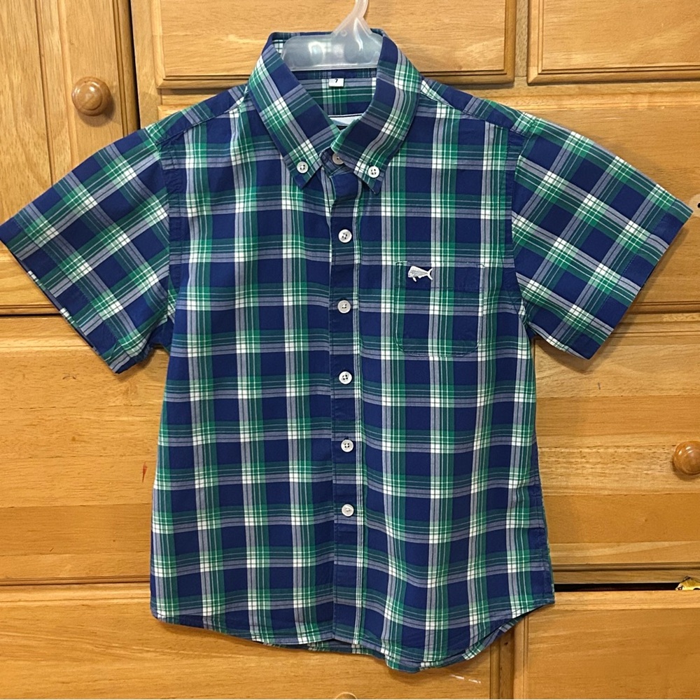 Southern Lure Boy’s Button Down Shirt Size 7